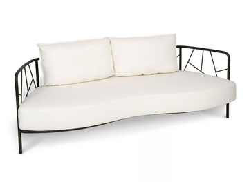 AURA - Stainless steel garden sofa by Fischer Möbel - view 2